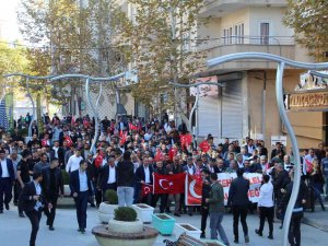 Şırnak’ta, İ̇yi̇ Partili Türkkan’a Yürüyüşle Tepki Gösterildi