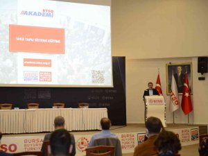 Btso Akademi’de ’Web Tapu’ Sistemi Ele Alındı