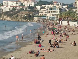Kuşadası’nda Yazı Aratmayan Görüntüler