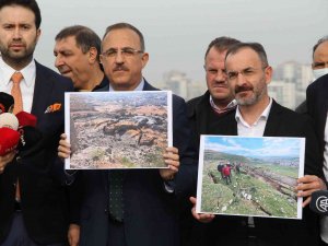 Ürküten Yarıkları Yerinde İnceleyen Ak Partili Sürekli: “Harmandalı Pimi Çekilmiş Bombadır”