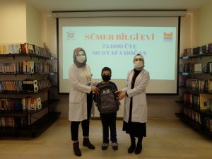 Bilgi Evleri 75 Bininci Üyesini Kabul Etti