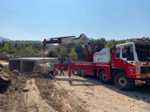 Maski̇’nin 34 Mahalleyi Kapsayan Menfez Çalışmaları Tamamlandı