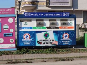 Mobil Atık Getirme Merkezleri Devrede