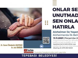 Alzheimerda İlk Belirtiler Ele Alınacak