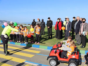 Rize'de “Çocuklar İçin Güvenli Trafik” Eğitimi Açılış Programı Düzenlendi