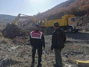 Dere Yataklarından Kum Alan Firmalara Ceza Yağı