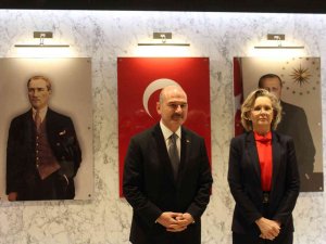 Bakan Soylu, Agi̇tpa Başkanı Cederfelt İle Bir Araya Geldi