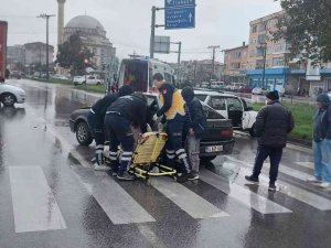 Çarşamba’da Kaza: 1 Yaralı