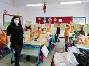 Çocuklar ‘Ebru’yu Sevdi