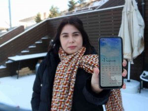 Erzurum’da Hava Sıcaklığı Eksilere Düştü, Yüksek Kesimler Karla Kaplandı