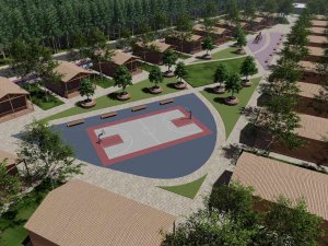 Kudaka’dan Pasinler Belediyesine Bungalov Desteği