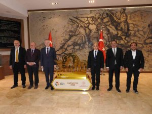 Samsun Protokolünden Gaziantep Valisi Gül’e Ziyaret