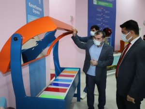 Kaymakam Tunç, İ̇smail Ebul - İz El Cezeri Bilim Ve Sanat Merkezinde İncelemelerde Bulundu