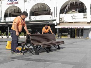 Kent Mobilyaları Ve Peyzaj Çalışmaları Aralıksız Sürüyor