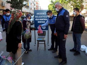Akdeniz Belediyesi, Semt Pazarlarına Kilo Kontrol Noktaları Kurdu
