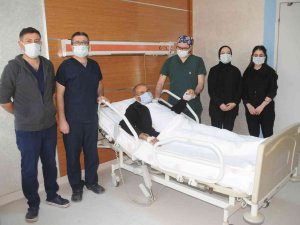 Cizre’de Bağırsakları Dönen Adam Geçirdiği İki Ameliyatla Sağlığına Kavuştu