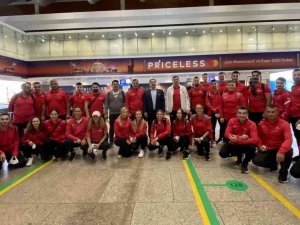 Karate Milli Takımı, Dubai’ye Ulaştı