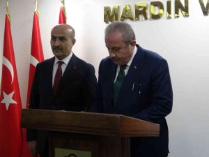 Tbmm Başkanı Prof. Dr. Mustafa Şentop’tan Mardin Valiliğine Ziyaret