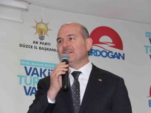 İ̇çişleri Bakanı Süleyman Soylu: "Bu Ülkeyi Eski Türkiye’ye Döndürmek İsteyenler, Bir Parmak Sallayıp, Amerika’dan Avrupa’dan, ’Size Haddinizi Bildiririz’ Deyip, Sınırımızın Ötesine Hafif Bir Adım Attığımızda Şartelimiz