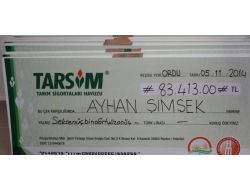 Tarsim Ordu'da Hasar Ödedi