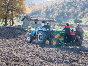 Bin Dekarlık Atıl Durumdaki Tarımsal Arazi Üretime Kazandırıldı