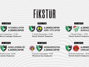 A. Denizlispor’un Lig Ve Ziraat Türkiye Kupası Maç Takvimi Açıklandı