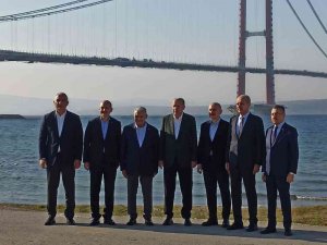 Cumhurbaşkanı Erdoğan’dan 1915 Çanakkale Köprüsü’nde Kanal İ̇stanbul Mesajı