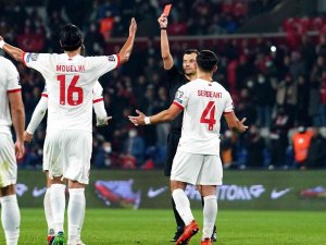 Dünya Kupası Avrupa Elemeleri: Türkiye: 3 - Cebelitarık: 0 (İ̇lk Yarı)
