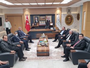 Mhp Heyetinden Protokol Ziyaretleri