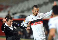 Beşiktaş, Partizan'ı 2-1 Yendi