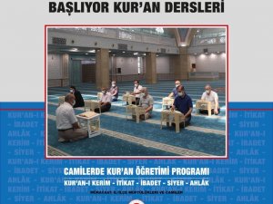 Diyanet İ̇şleri Başkanı Prof. Dr. Ali Erbaş :“Tüm Kardeşlerimizi Camilerde Kur’an Öğretimi Programı’na Katılmaya Bekliyoruz”