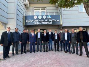 Milletvekili Tüfenkci, Yeşilyurt Mesleki Eğitim Ve Yaşam Merkezini İnceledi