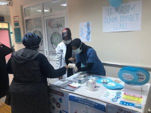 Bolvadin Devlet Hastanesi’nde “Diyabet Günü” Standı Açıldı