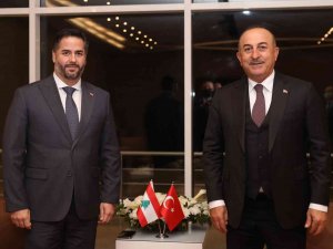 Dışişleri Bakanı Çavuşoğlu, Lübnan Ekonomi Ve Ticaret Bakanı Salam İle Görüştü