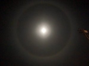 Yüksekova’da Ay Halesi