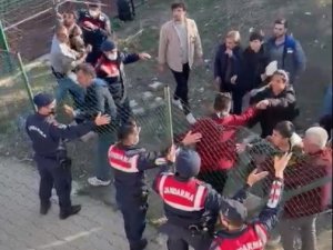 Gol Sevinci Sonrası Tribünler Karıştı