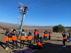 Jandarma, Afad Gönüllülerine Eğitim Veriyor