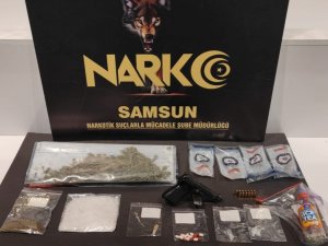 Samsun’da Uyuşturucu Operasyonu: 5 Gözaltı