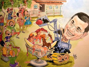 ‘Yüzler Ve İ̇zler’ Karikatür Sergisi, Sanatseverlere Kapılarını Açtı