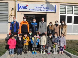 Anaokulu Öğrencilerinden Kütahya Afad’da Ziyaret