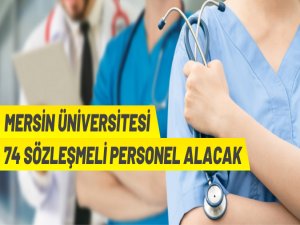 Sözleşmeli personel alım ilanı