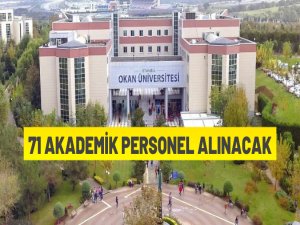 Akademik personel alım ilanı