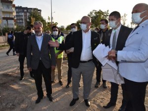 Başkan Ergün, Müjdesini Verdiği Karaçay’ı İnceledi