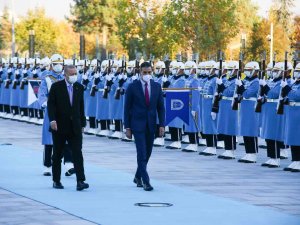 Cumhurbaşkanı Erdoğan, İ̇spanya Hükümet Başkanı Perezcastejon’u Resmi Törenle Karşıladı