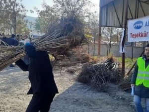 Güroymak’ta 22 Bin Meyve Fidanı Dağıtıldı