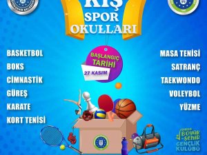 Kış Spor Okulları 27 Kasımda Başlıyor
