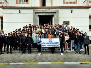 Söke İ̇şletme Fakültesi Öğrencileri, Tarihi Basma Fabrikası’nı Gezdi
