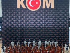 Ordu’da 46 Şişe Sahte Alkol Ele Geçirildi