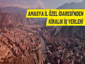 Amasya İl Özel İdaresinden iş yeri kirala ihalesi