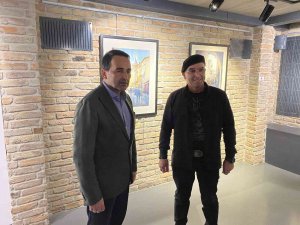 Sanatseverler Sulu Boya Eserleri İle Adeta İ̇stanbul Turuna Çıktı